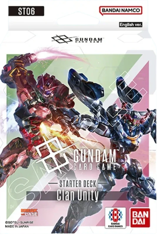 Gundam Card Game Clan Unity Starter Deck ST06 Englisch