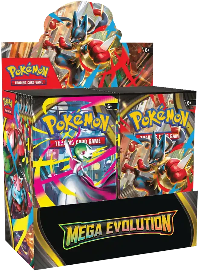 Pokémon Mega Evolution Booster Display Englisch mit 36 Boosterpacks