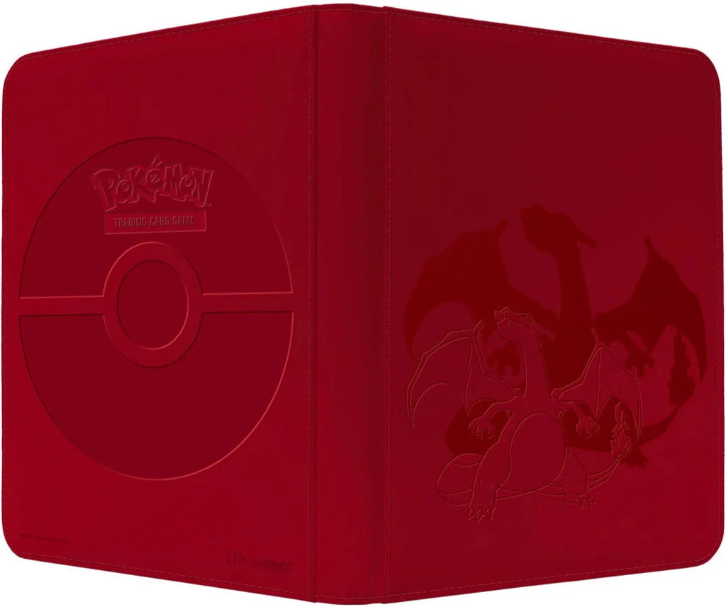 Ultra Pro Elite Series Charizard Glurak 9-Pocket Zippered PRO Binder Pokémon